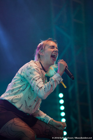 MØ | MØ Ruisrockissa 2016  Kuvat © Kalle Karlsson/Muusikoiden.net